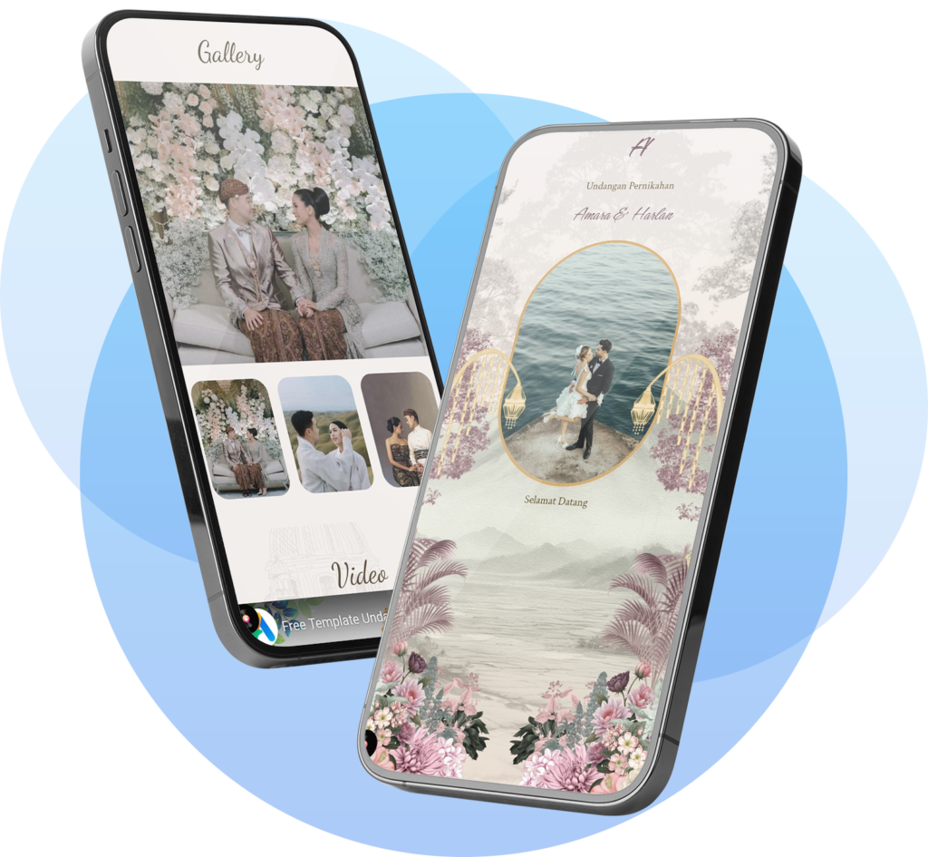 Contoh Undangan Digital di Smartphone